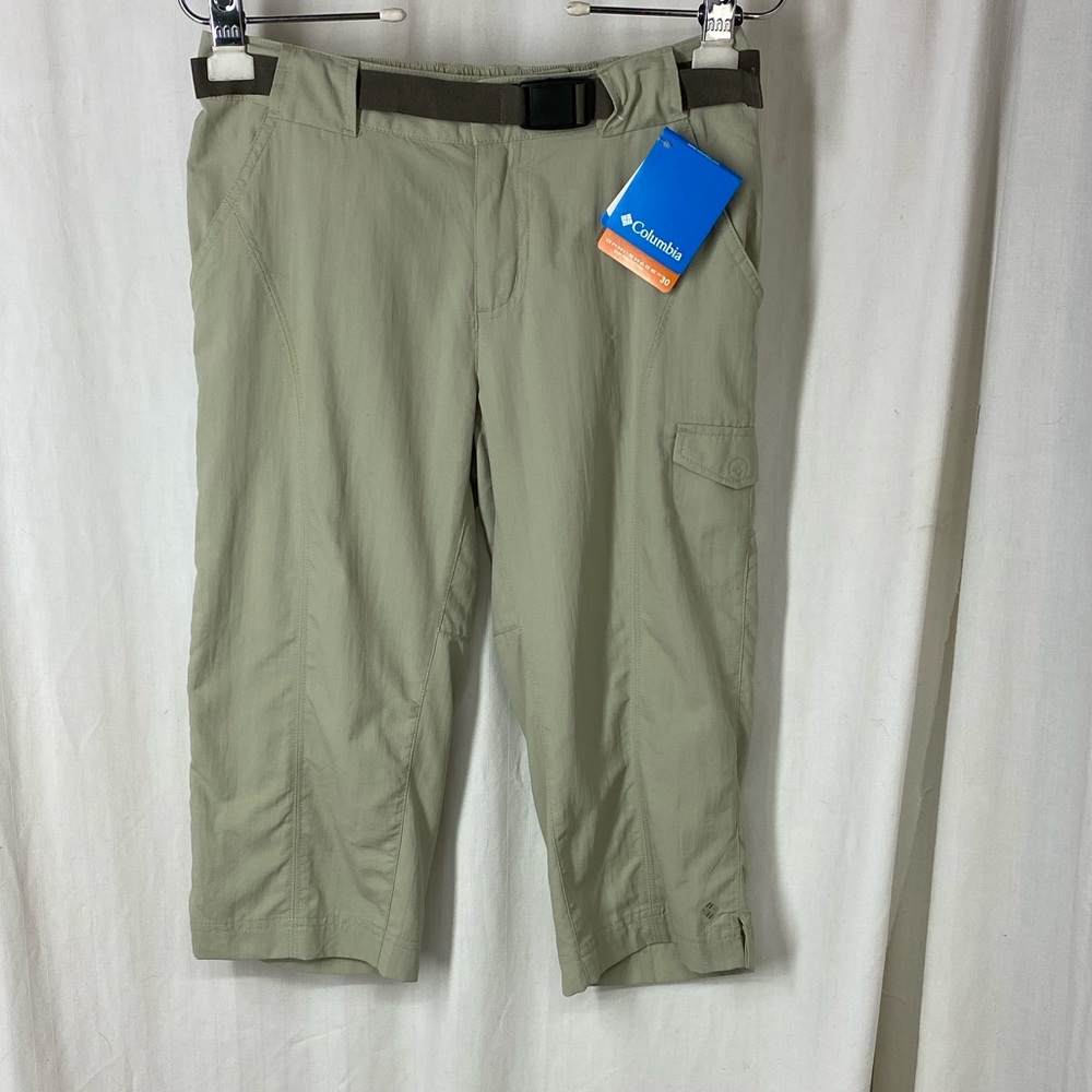 NEW Columbia 4 Psych to Hike Knee Pants Capri NWT Nylon Packable